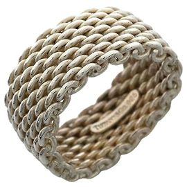 Tiffany & Co. Somerset Mesh Ring