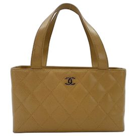 Borsa Tote Chanel Matelassé in Beige