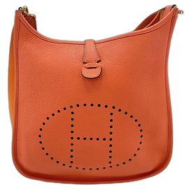 Hermès Borsa a tracolla HERMES Evelyne 3PM, Orange