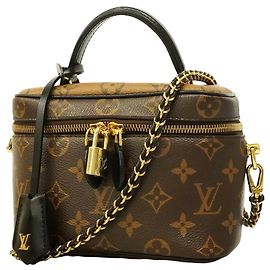 Borsa Vanity con catena Louis Vuitton Monogram Reverse