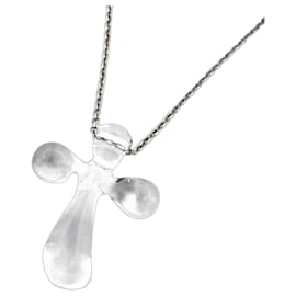 Collana Croce in Cristallo di Rocca e Platino 950 Tiffany & Co.