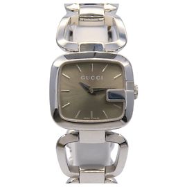Gucci G Collection 125.5 Damenarmbanduhr aus Edelstahl