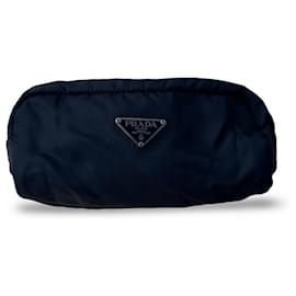 Pochette Prada in nylon nero