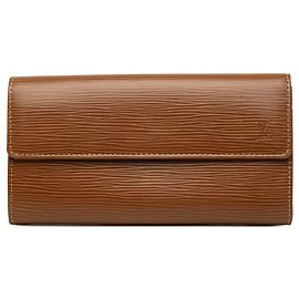 Portafoglio lungo Louis Vuitton Epi Sarah Brown