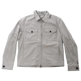 Corneliani Baumwolljacke in Grüngrau, Größe 50 IT