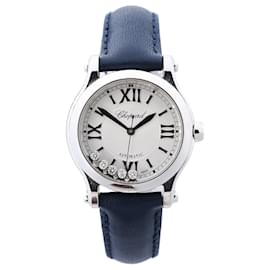 Chopard Happy Sport 278573-3001 1929925 SS AT Uhr mit silbernem Zifferblatt