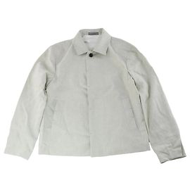 Sovracamicia Corneliani in seta x mohair, Verde, Taglia 50 IT