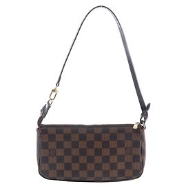 Louis Vuitton Pochette Accessoire Damier Ebene in Brown N41206