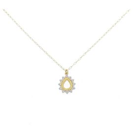 Autre Marque Collana di diamanti Au750 PT900
