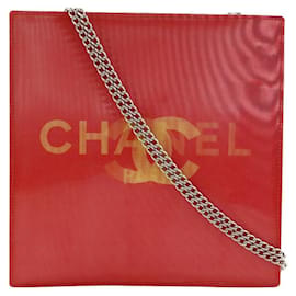 Borsa a tracolla Chanel Hologram Chain Borsa a tracolla in vinile
