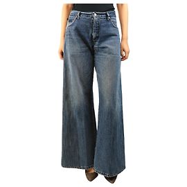 Autre Marque Vaqueros wide-leg azules - size UK 10