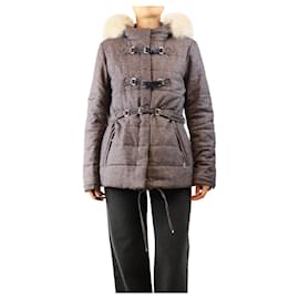 Dior Lila Kapuzenjacke - size UK 12
