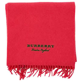 Burberry Sciarpa in cashmere rosa