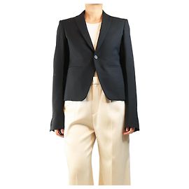 Rick Owens Blazer in lana nero - size UK 14