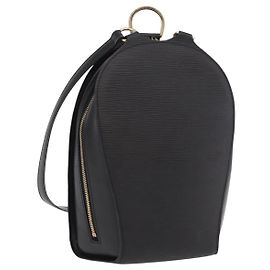 LOUIS VUITTON Epi Mabillon Backpack Black M52232 LV