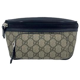 Borsa Sling Gucci - Black and Charcoal Gray
