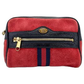 Bolso de cintura GUCCI Ophidia en rojo