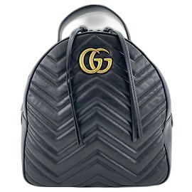 Gucci GG Marmont Black Rucksack