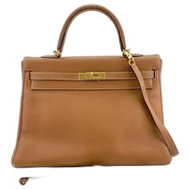 Hermès Borsa HERMES Kelly 35 in Beige