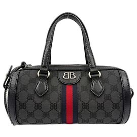 Borsa Boston Balenciaga in Black