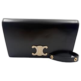 Céline Borsa a pochette CELINE Triomphe in nero