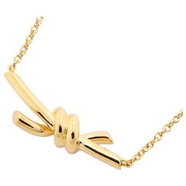 Collana Tiffany & Co. Knot Small in oro giallo 18K
