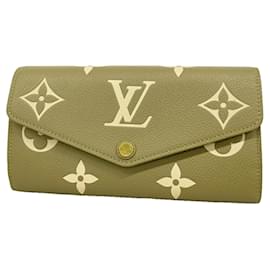 Louis Vuitton Monogram Empreinte Bicolor langes Portemonnaie