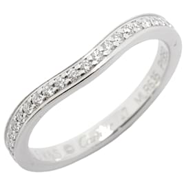 Cartier Ballerine Ring aus Platin mit Diamant
