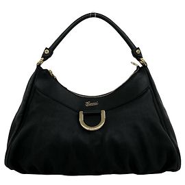 Borsa tote Gucci in pelle nera