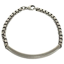 Tiffany & Co Tiffany Vintage Venetian ID Armband aus Silber