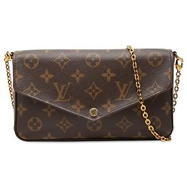 Louis Vuitton Brown Monogram Pochette Felicie
