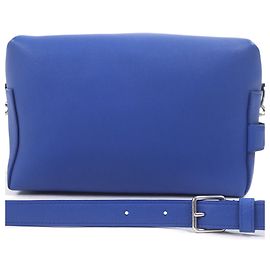 Céline Celine Take Away Crossbody in pelle di vitello blu