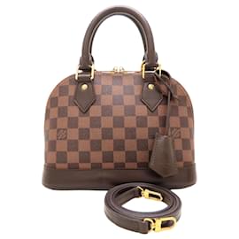 Louis Vuitton Brown Damier Ebene Alma BB