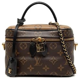Louis Vuitton Brown Monogram Reverse Vanity PM