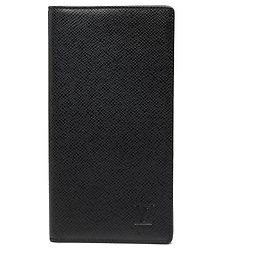 Louis Vuitton Black Taiga Porte Valeurs Organiser