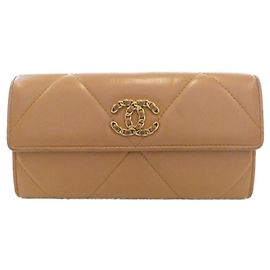 Portefeuille long Chanel 19 Line AP0955