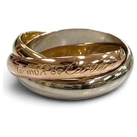Anello Cartier Trinity in oro 18K