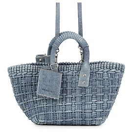 Borsa a mano Balenciaga Bistro XS Denim