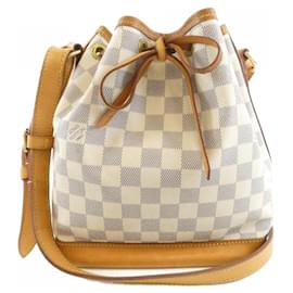 Borsa a tracolla Louis Vuitton Damier Azur Noe BB