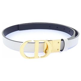 Cinturón reversible Christian Dior 30 Montaigne