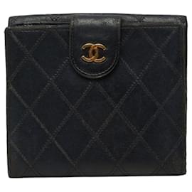 Cartera bi-fold Chanel Coco Mark Bicolore