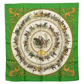 Hermès Pañuelo Hermes Carre 90 LA PROMENADE DE LONGCHAMPS