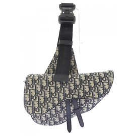 Borsa Christian Dior Dior Saddle Oblique Jacquard