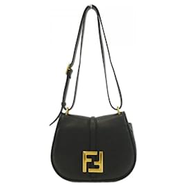 Borsa a spalla piccola Fendi Camon