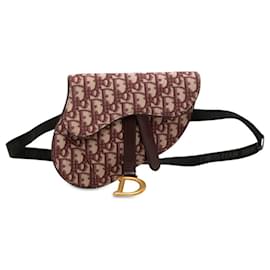 Borsa a tracolla Christian Dior Dior Oblique Trotter Saddle
