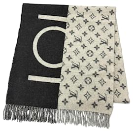 Sciarpa in cashmere Monogram con frange Louis Vuitton