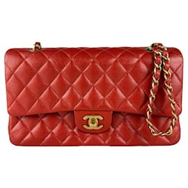 Bolso de hombro Chanel Orange Red