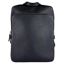 Prada Black Leather Backpack