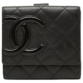 Cartera bi-fold Chanel Matelassé Coco Mark Cambon