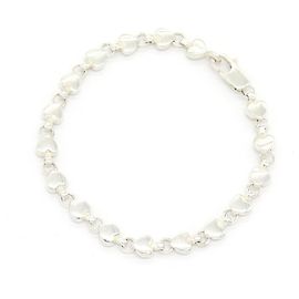 Pulsera con colgante corazón Puff de Tiffany & Co.